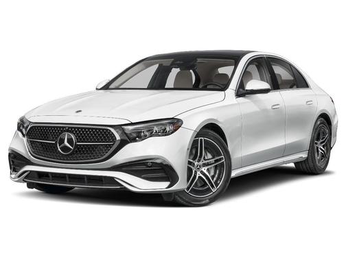 Moonlight White 2026 Mercedes-Benz E-Class E 450 4MATIC