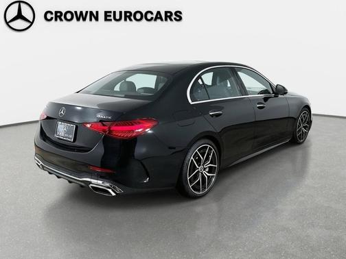 Black 2026 Mercedes-Benz C-Class C 300 4MATIC