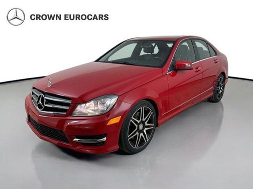 Mars Red 2014 Mercedes-Benz C-Class C 300 4MATIC