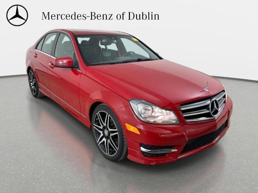 Mars Red 2014 Mercedes-Benz C-Class C 300 4MATIC