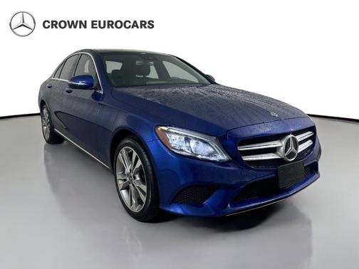 Brilliant Blue Metallic 2019 Mercedes-Benz C-Class C 300 4MATIC