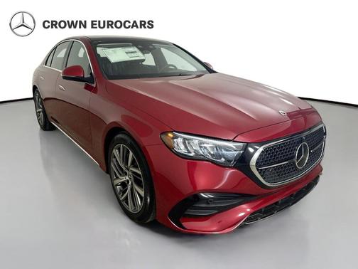 Patagonia Red 2026 Mercedes-Benz E-Class E 350 4MATIC