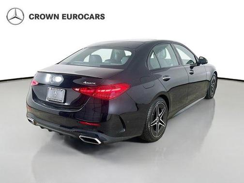 Black 2024 Mercedes-Benz C-Class C 300 4MATIC