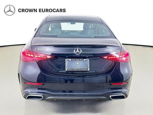 Black 2024 Mercedes-Benz C-Class C 300 4MATIC