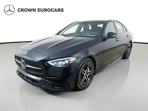 Black 2024 Mercedes-Benz C-Class C 300 4MATIC