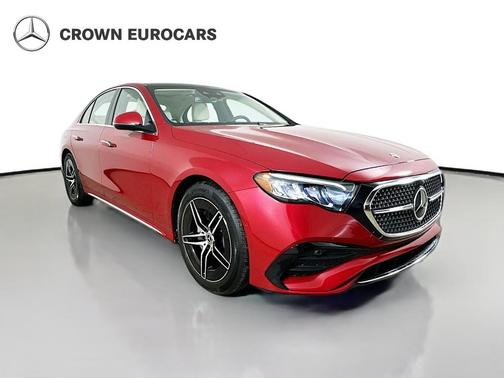 Patagonia Red 2026 Mercedes-Benz E-Class E 350 4MATIC