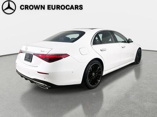 MANUFAKTUR Moonlight White Metallic 2026 Mercedes-Benz S-Class Base