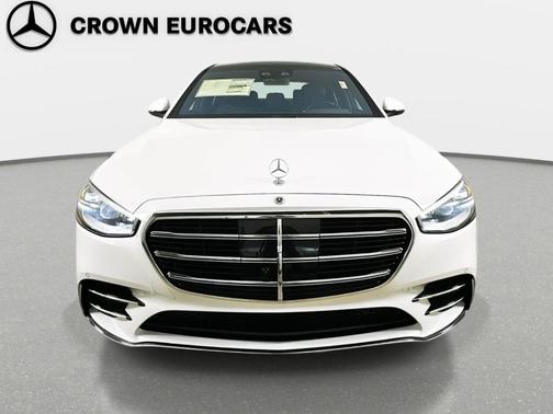 MANUFAKTUR Moonlight White Metallic 2026 Mercedes-Benz S-Class Base