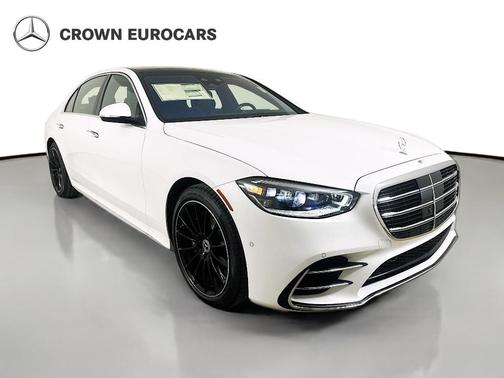 MANUFAKTUR Moonlight White Metallic 2026 Mercedes-Benz S-Class Base