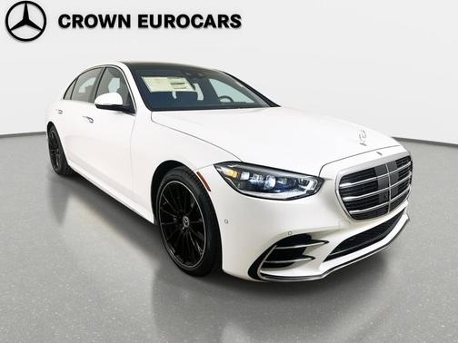MANUFAKTUR Moonlight White Metallic 2026 Mercedes-Benz S-Class Base