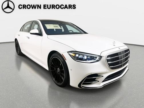 MANUFAKTUR Moonlight White Metallic 2026 Mercedes-Benz S-Class Base