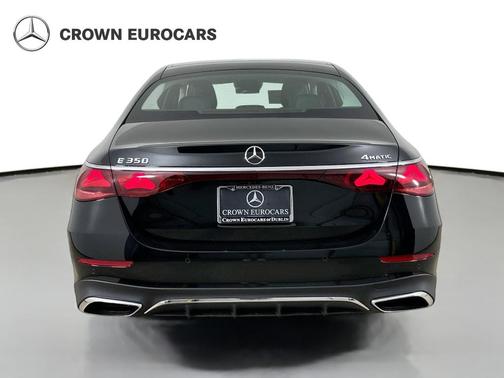 Black 2026 Mercedes-Benz E-Class E 350 4MATIC
