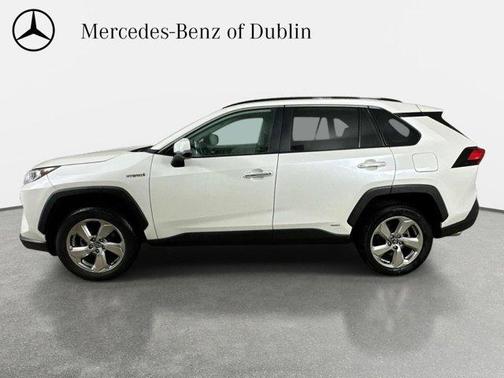 Blizzard Pearl 2020 Toyota RAV4 Hybrid Limited