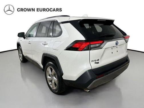 Blizzard Pearl 2020 Toyota RAV4 Hybrid Limited
