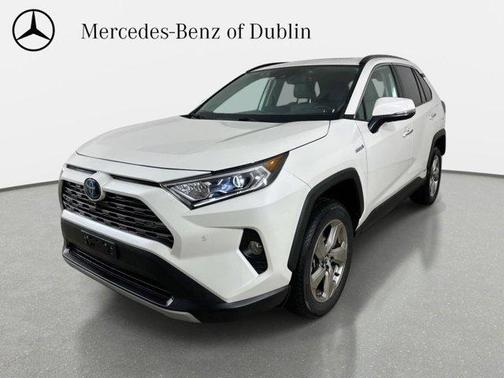Blizzard Pearl 2020 Toyota RAV4 Hybrid Limited