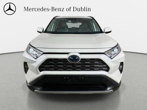 Blizzard Pearl 2020 Toyota RAV4 Hybrid Limited