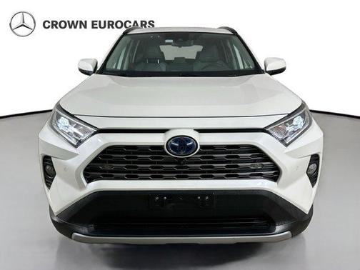 Blizzard Pearl 2020 Toyota RAV4 Hybrid Limited