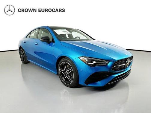 Hyper Blue Metallic 2025 Mercedes-Benz CLA 250 Base 4MATIC