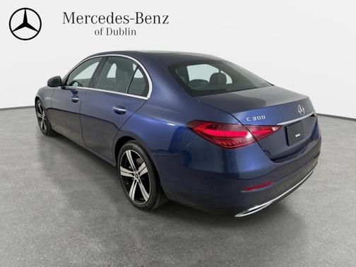 Blue 2024 Mercedes-Benz C-Class C 300 4MATIC