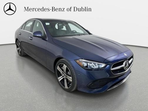 Blue 2024 Mercedes-Benz C-Class C 300 4MATIC
