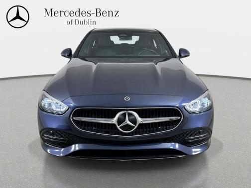 Blue 2024 Mercedes-Benz C-Class C 300 4MATIC