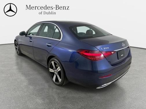 Blue 2024 Mercedes-Benz C-Class C 300 4MATIC