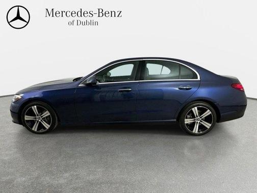 Blue 2024 Mercedes-Benz C-Class C 300 4MATIC