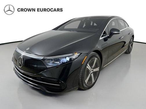 Obsidian Black Metallic 2023 Mercedes-Benz EQS 450 Base 4MATIC