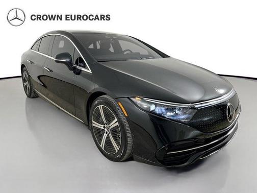 Obsidian Black Metallic 2023 Mercedes-Benz EQS 450 Base 4MATIC