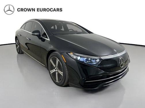 Obsidian Black Metallic 2023 Mercedes-Benz EQS 450 Base 4MATIC