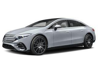 Moonlight White 2026 Mercedes-Benz EQS 580 Base 4MATIC