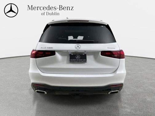 Moonlight White 2026 Mercedes-Benz GLS 450 4MATIC