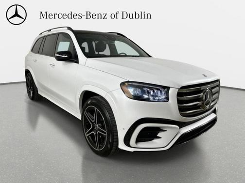 Moonlight White 2026 Mercedes-Benz GLS 450 4MATIC