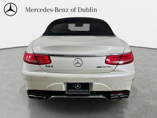 designo Diamond White Metallic 2017 Mercedes-Benz AMG S 63 Base 4MATIC