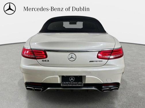 designo Diamond White Metallic 2017 Mercedes-Benz AMG S 63 Base 4MATIC