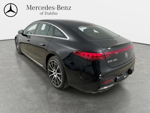 Obsidian Black Metallic 2023 Mercedes-Benz EQS 580 Base 4MATIC