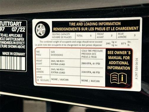 Obsidian Black Metallic 2023 Mercedes-Benz EQS 580 Base 4MATIC