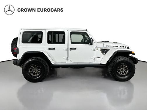 Bright White 2025 Jeep Wrangler Rubicon 392