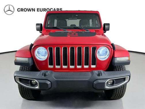 Firecracker Red 2018 Jeep Wrangler Unlimited Sahara
