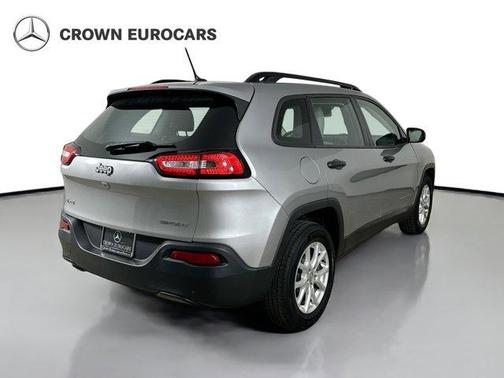 Silver 2015 Jeep Cherokee Sport
