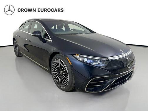 Nautical Blue Metallic 2023 Mercedes-Benz EQS 580 Base 4MATIC