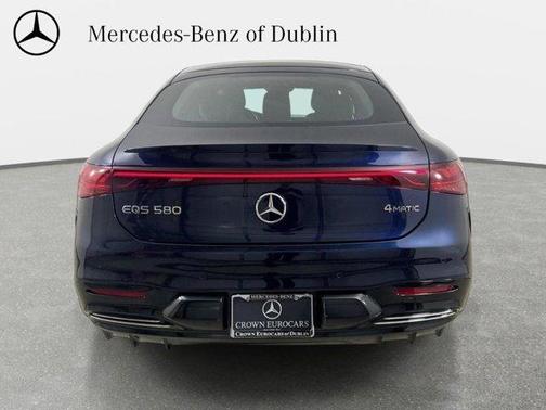 Nautical Blue Metallic 2023 Mercedes-Benz EQS 580 Base 4MATIC