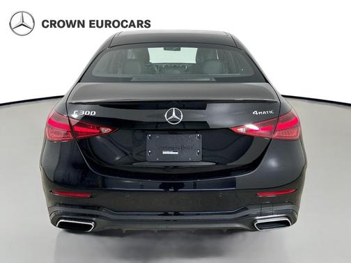 Black 2024 Mercedes-Benz C-Class C 300 4MATIC