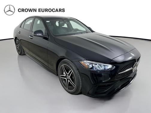 Black 2024 Mercedes-Benz C-Class C 300 4MATIC
