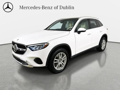 Moonlight White 2026 Mercedes-Benz GLC 300 Base 4MATIC