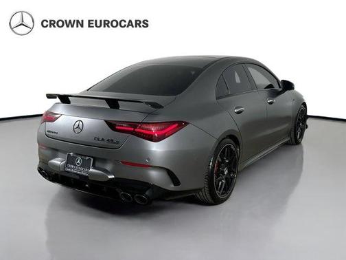 Gray 2025 Mercedes-Benz AMG CLA 45 Base 4MATIC