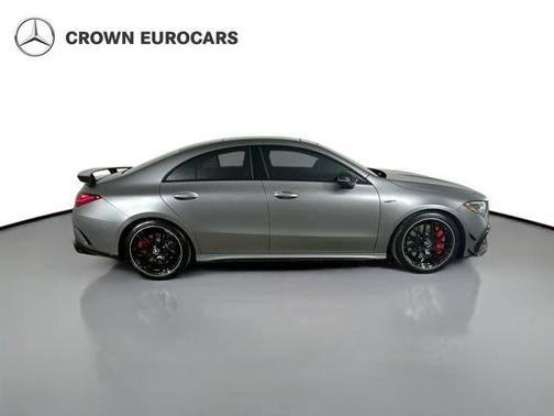 Gray 2025 Mercedes-Benz AMG CLA 45 Base 4MATIC