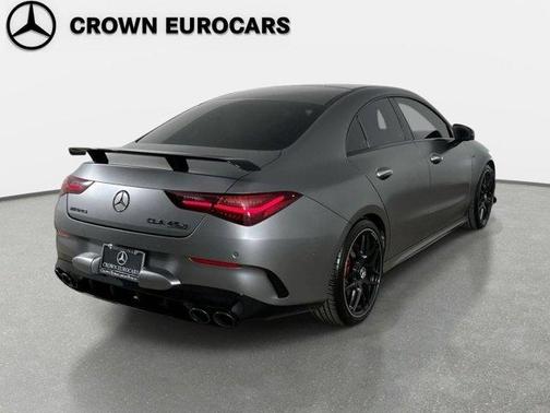 Gray 2025 Mercedes-Benz AMG CLA 45 Base 4MATIC