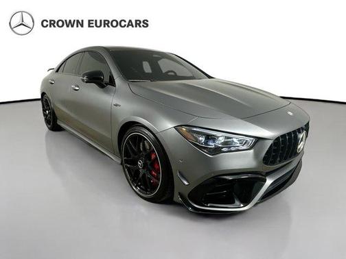 Gray 2025 Mercedes-Benz AMG CLA 45 Base 4MATIC