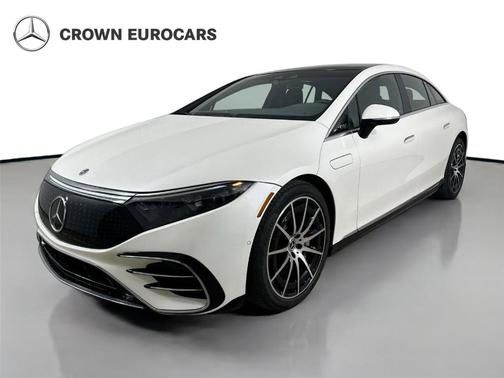 MANUFAKTUR Diamond White Metallic 2023 Mercedes-Benz EQS 580 Base 4MATIC